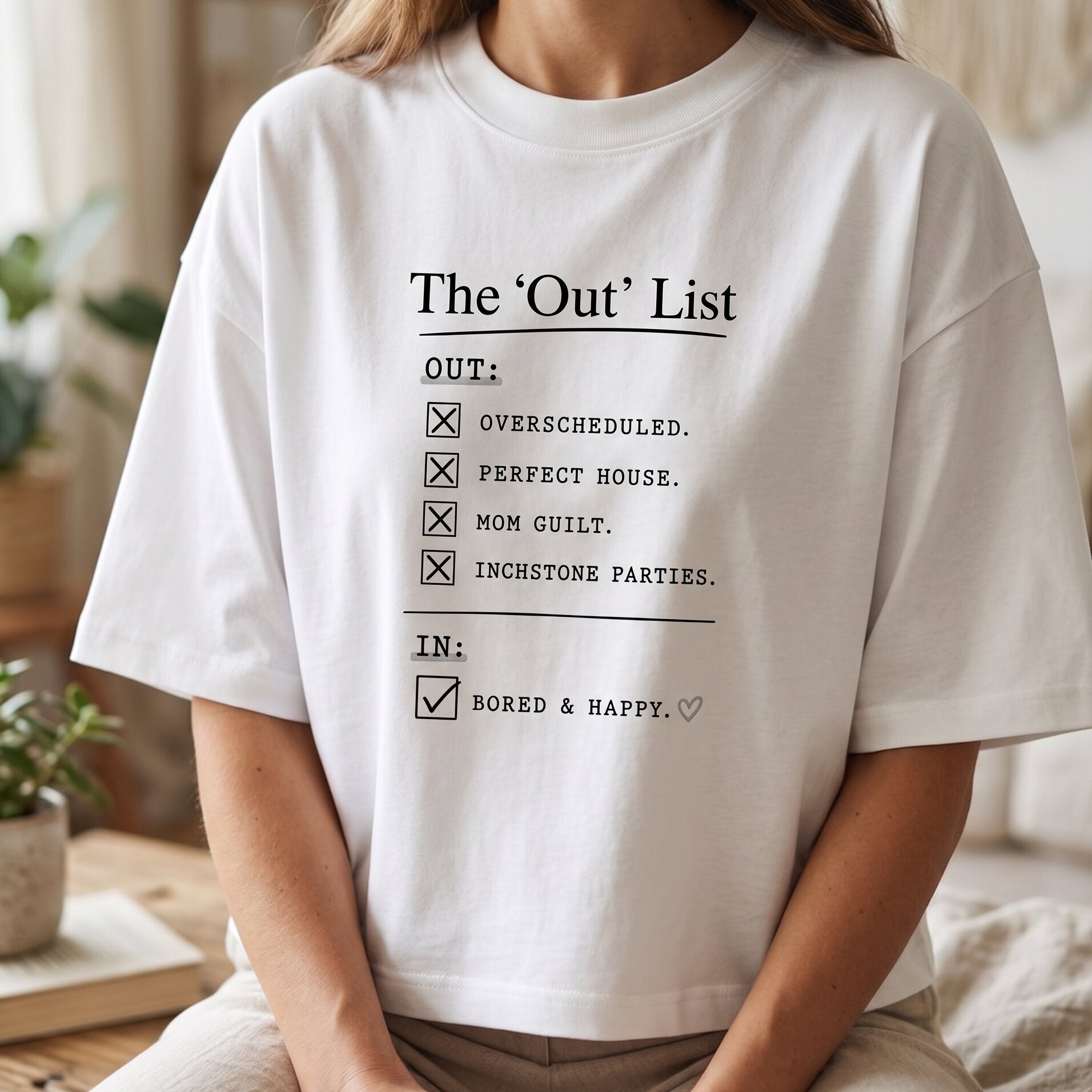 The ‘Out’ List Oversized T-Shirt