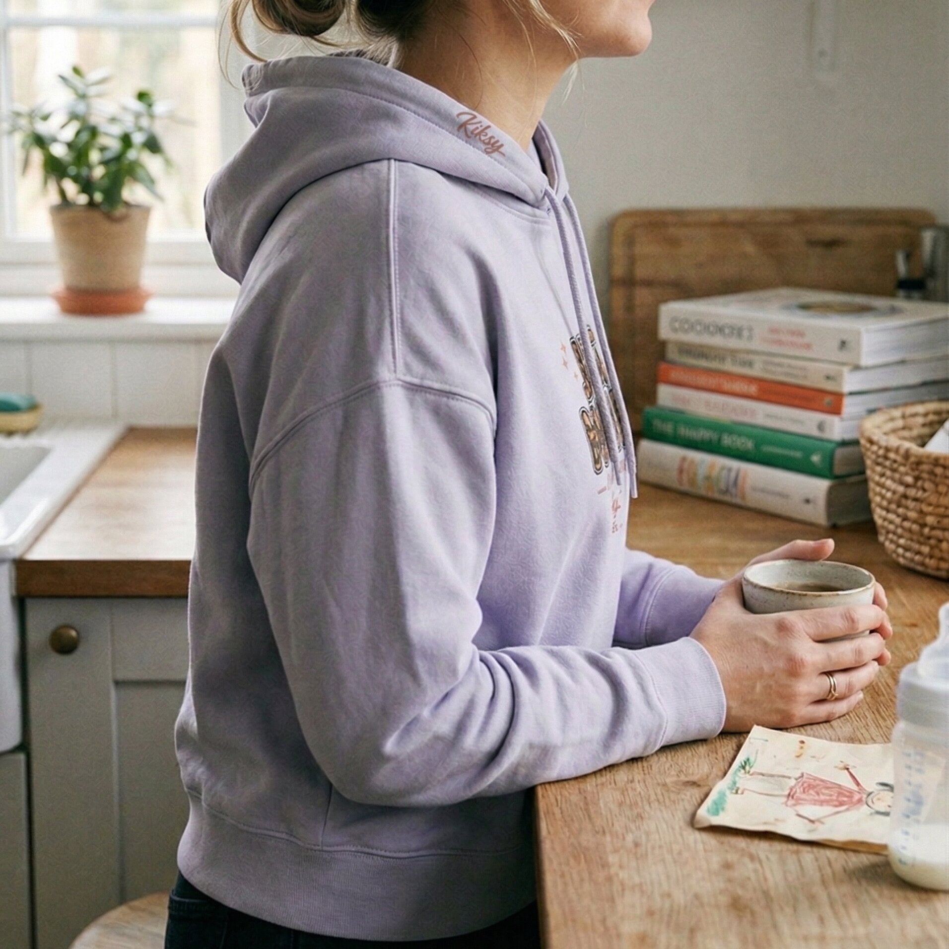 "JUST MOM IT (No Days Off)" Premium Relaxed Hoodie