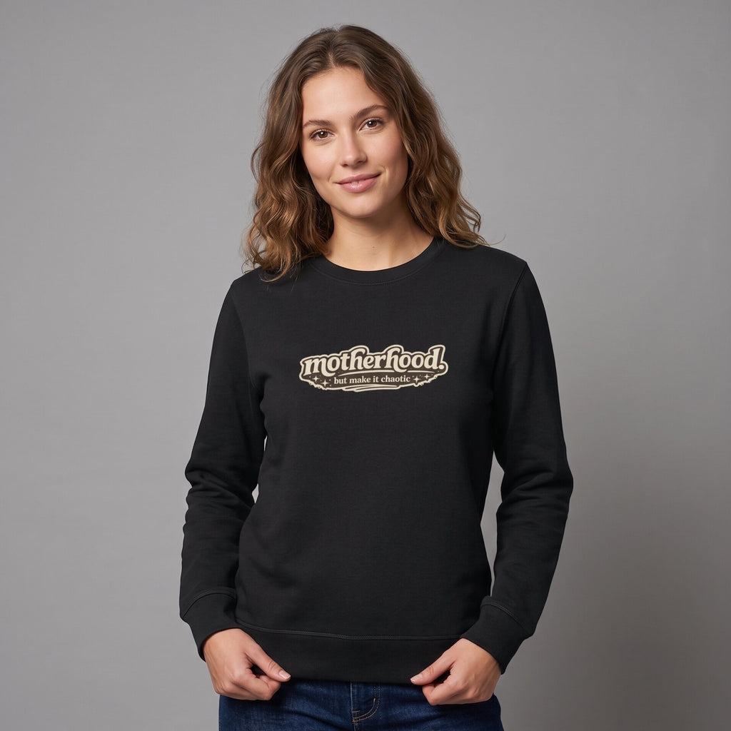 The "Chaotic Motherhood" Essential Premium Sweatshirt