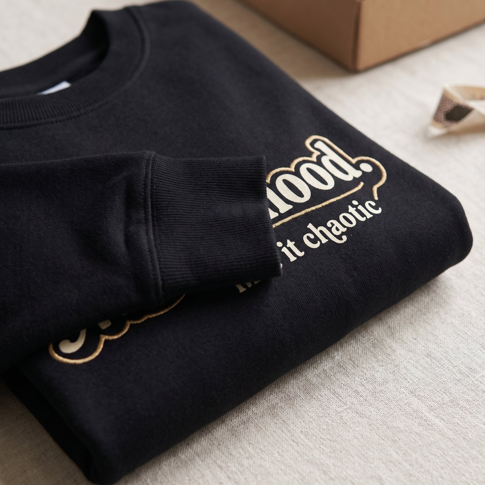 The "Chaotic Motherhood" Essential Premium Sweatshirt