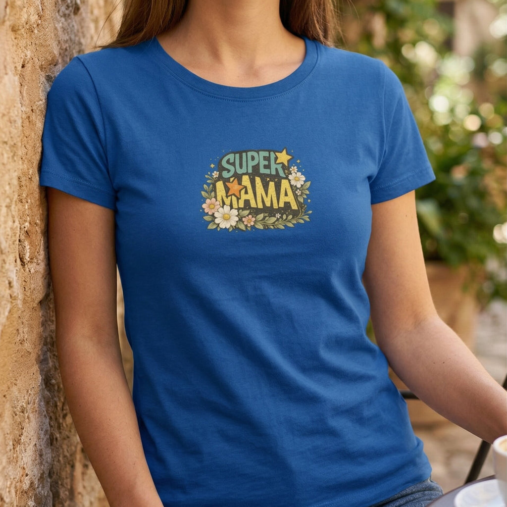 Super Mama Floral Tee