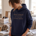 ‘PROUD SPONSOR of a very messy LIVING ROOM’ Statement Hoodie