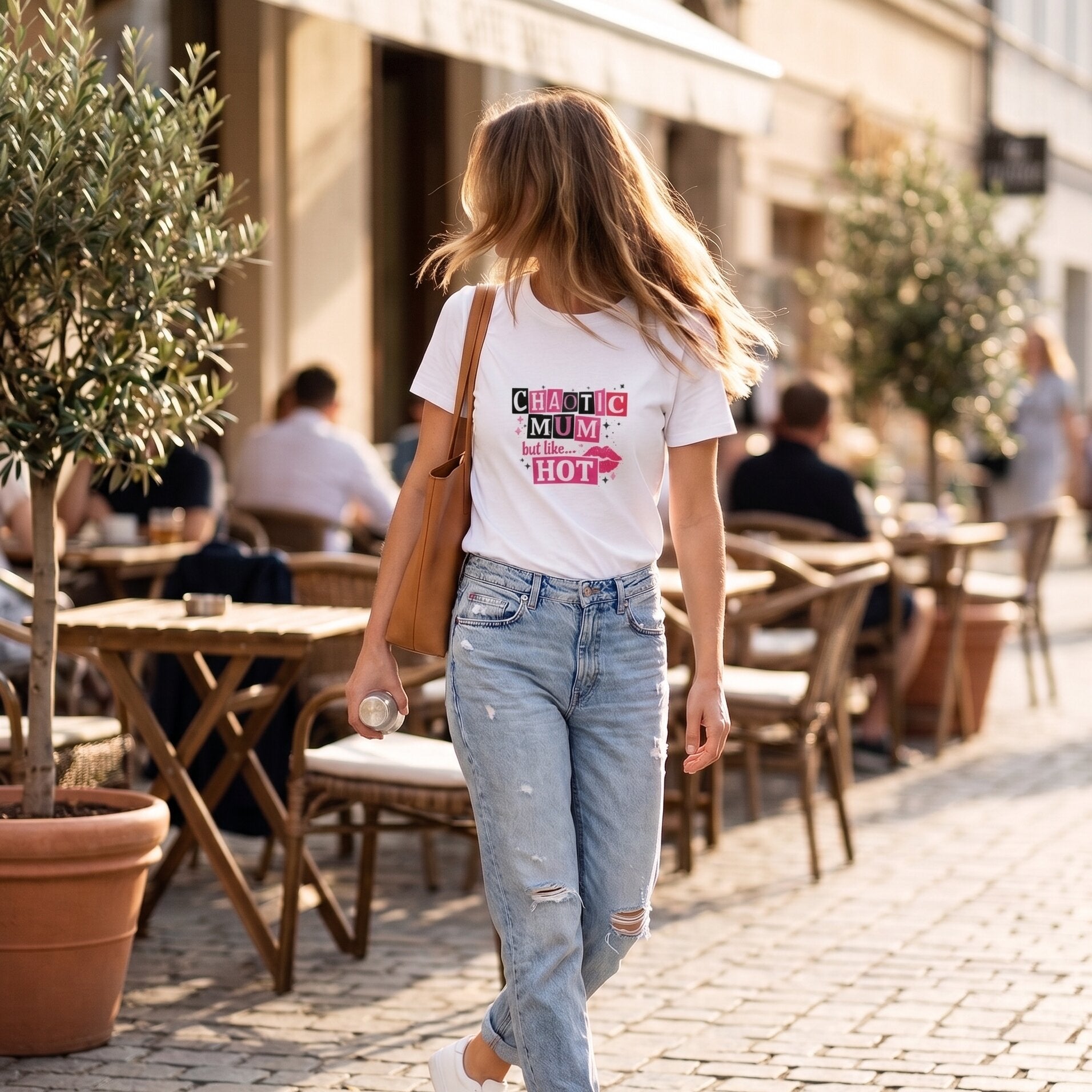 The "Chaotic Mum" Premium Tee