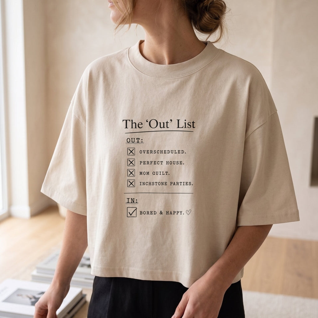 The ‘Out’ List Oversized T-Shirt