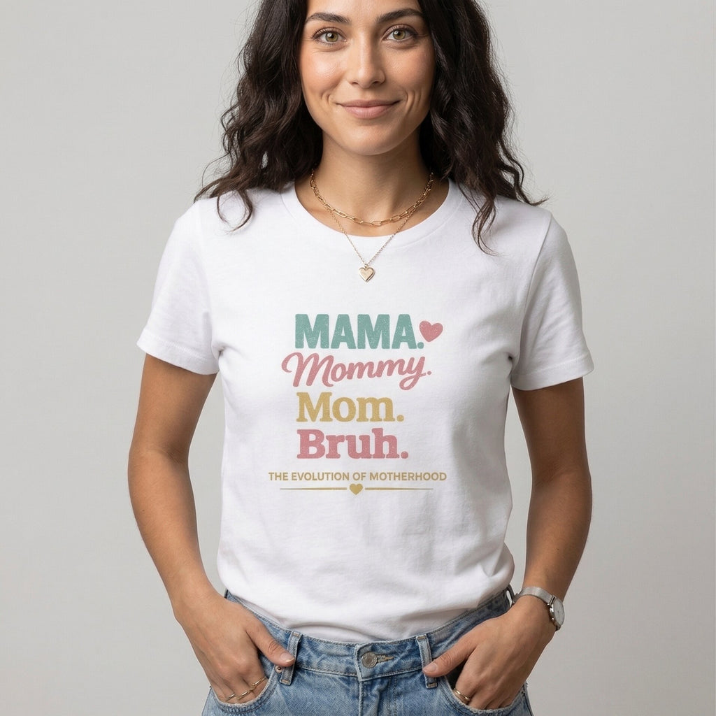The Evolution of Motherhood Tee