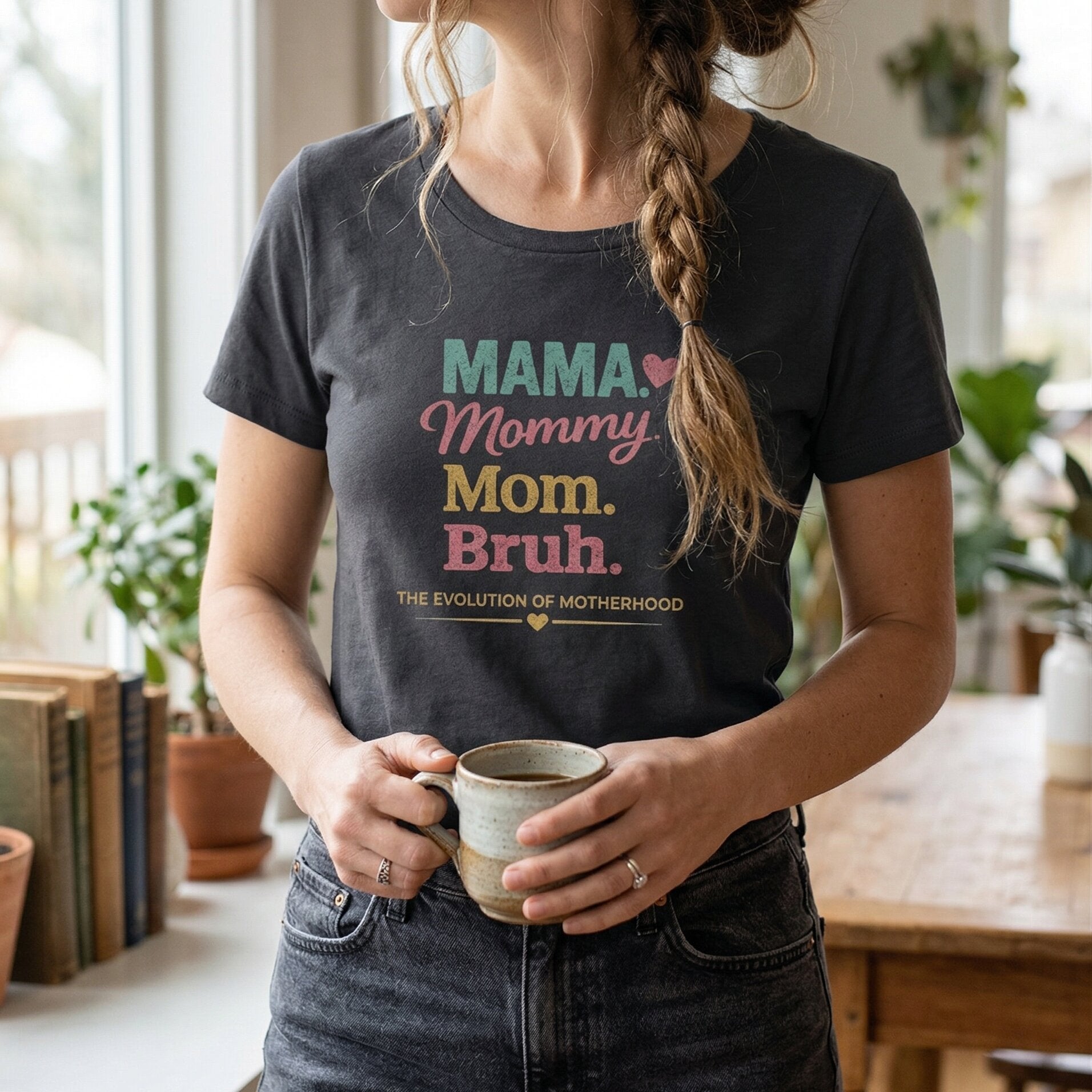 The Evolution of Motherhood Tee