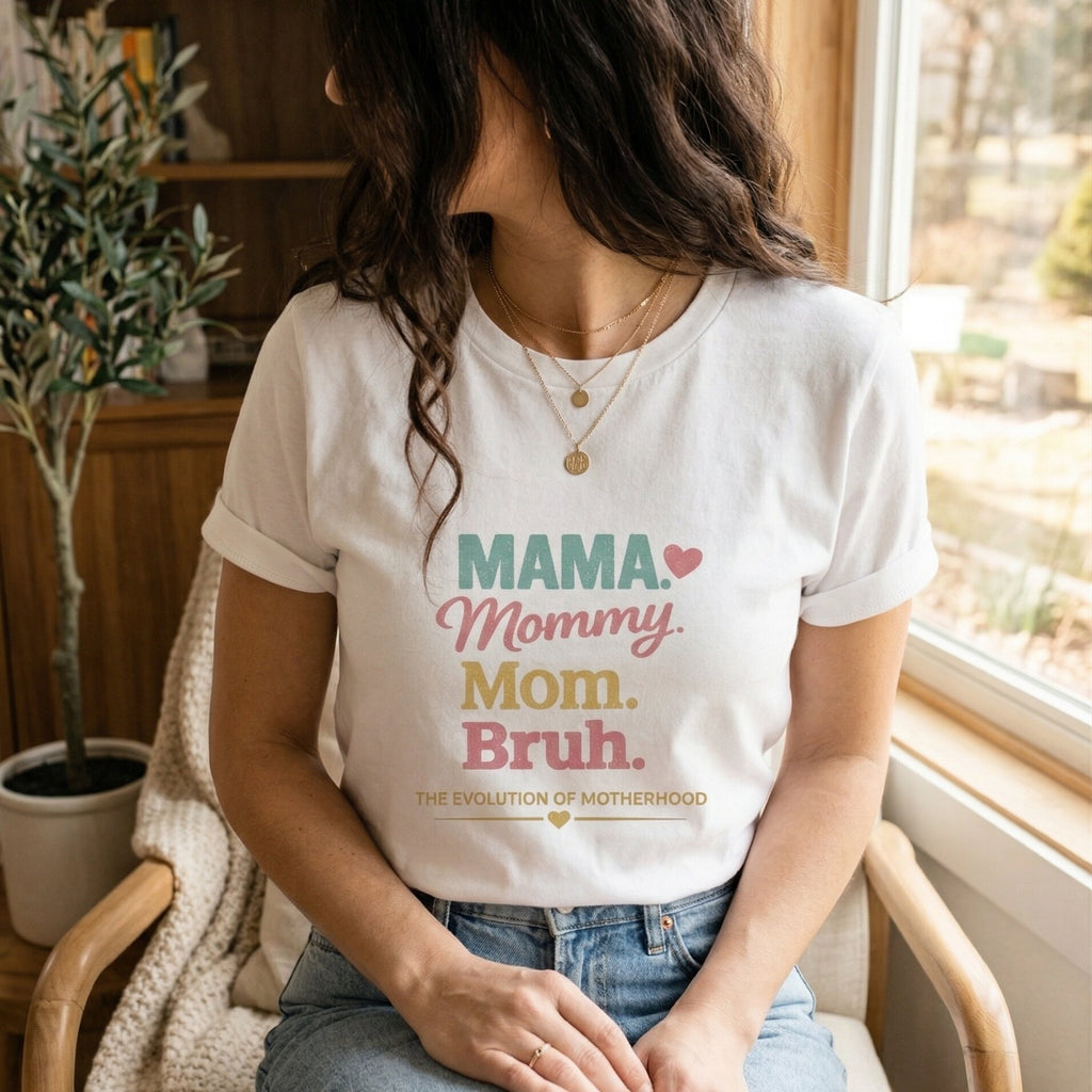 The Evolution of Motherhood Tee