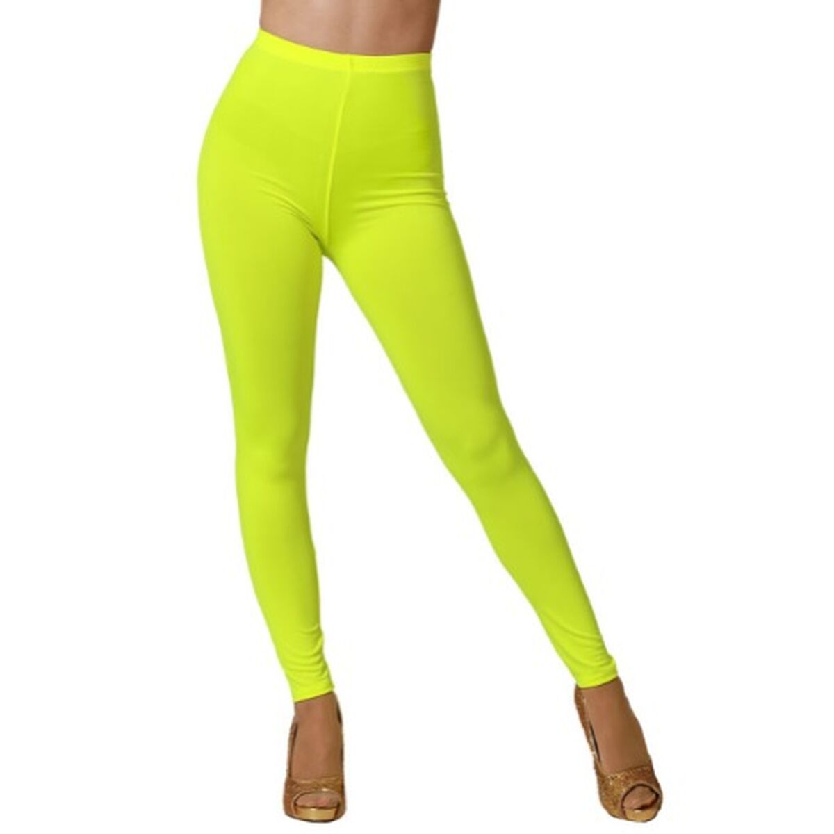 Bigbuy Fashion Leggings Yellow