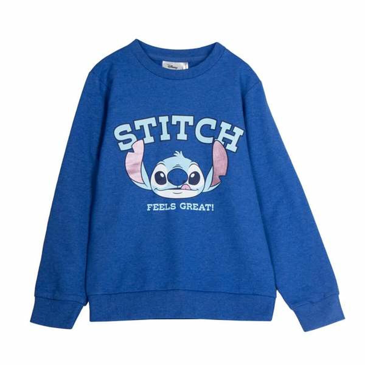 Stitch Children’s Sweatshirt Without Hood Stitch Dark Blue