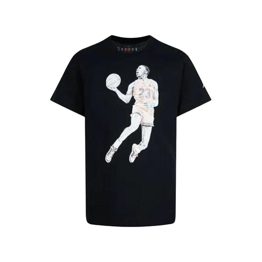 Jordan Child's Short Sleeve T-Shirt Jordan Air Black