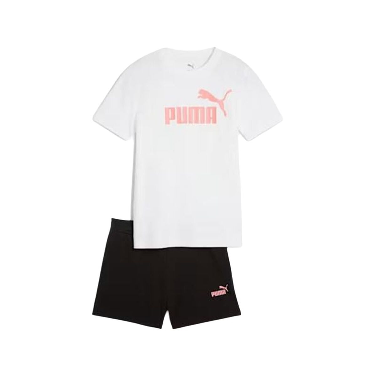 Puma Children's Sports Outfit Puma Essentials No.1 Logo An White
